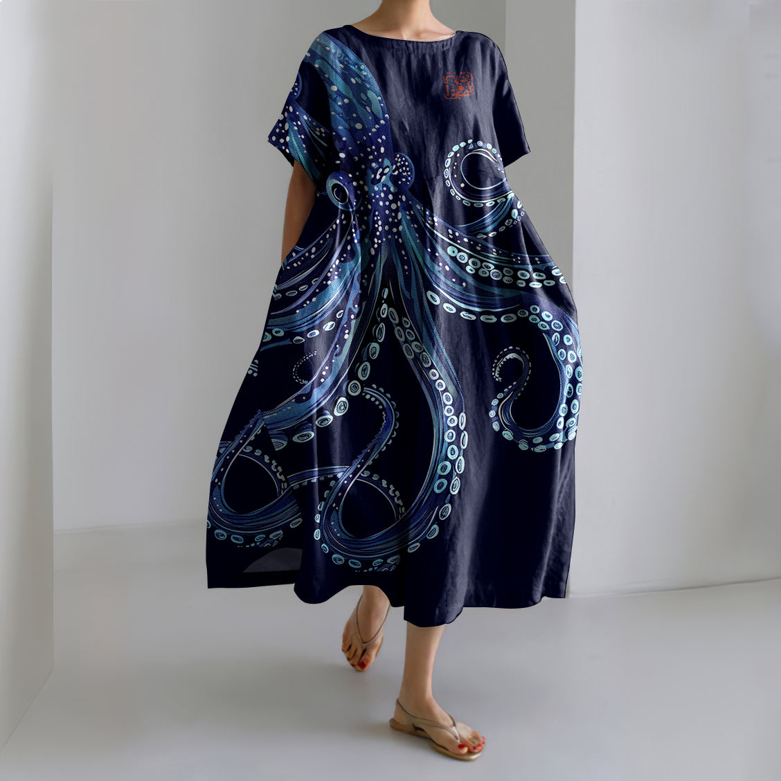 Judi - Boho Print Loose Dress