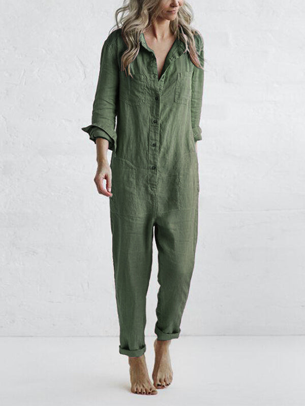 Denie - Long-sleeved jumpsuit