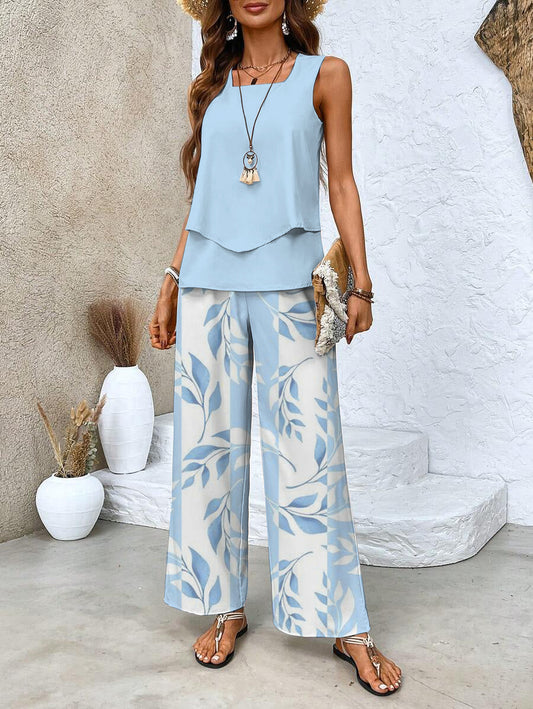 Rona™ | Elegante Two-Piece Summer Set