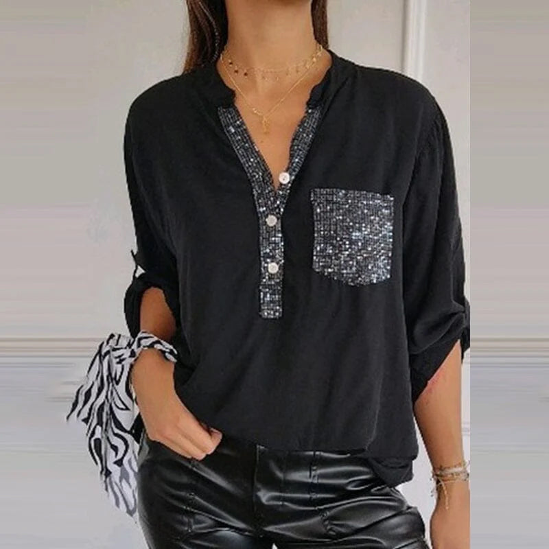 MARA SEQUIN TOP