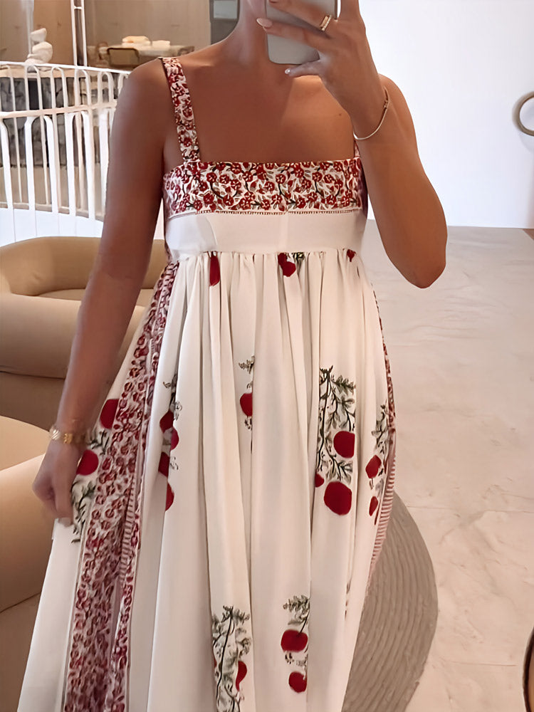 Suzie -  Floral print maxi dress