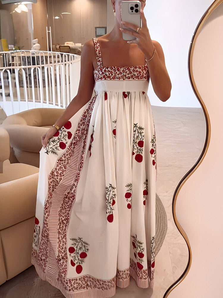 Suzie -  Floral print maxi dress