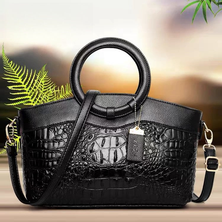 Amy Crocodile leather handbag