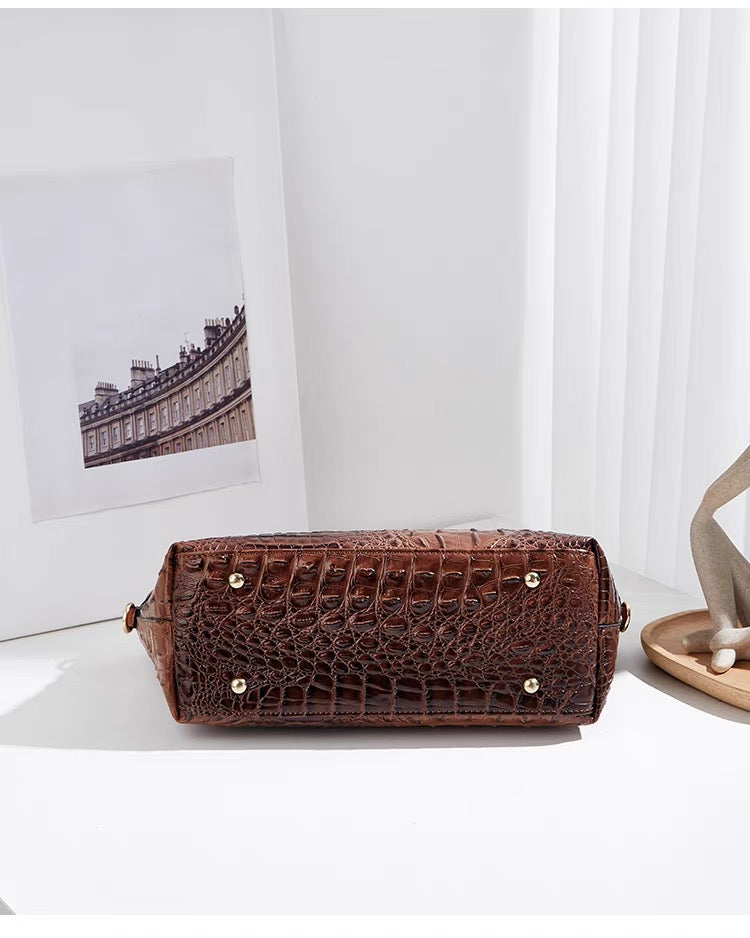 Amy Crocodile leather handbag