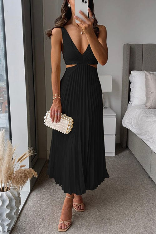 Azeliyah - Pleated Midi Dress