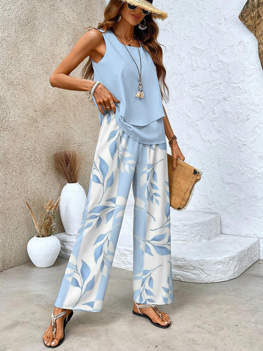 Rona™ | Elegante Two-Piece Summer Set