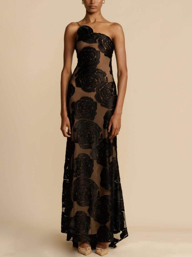 Serra- Flower Maxi Dress