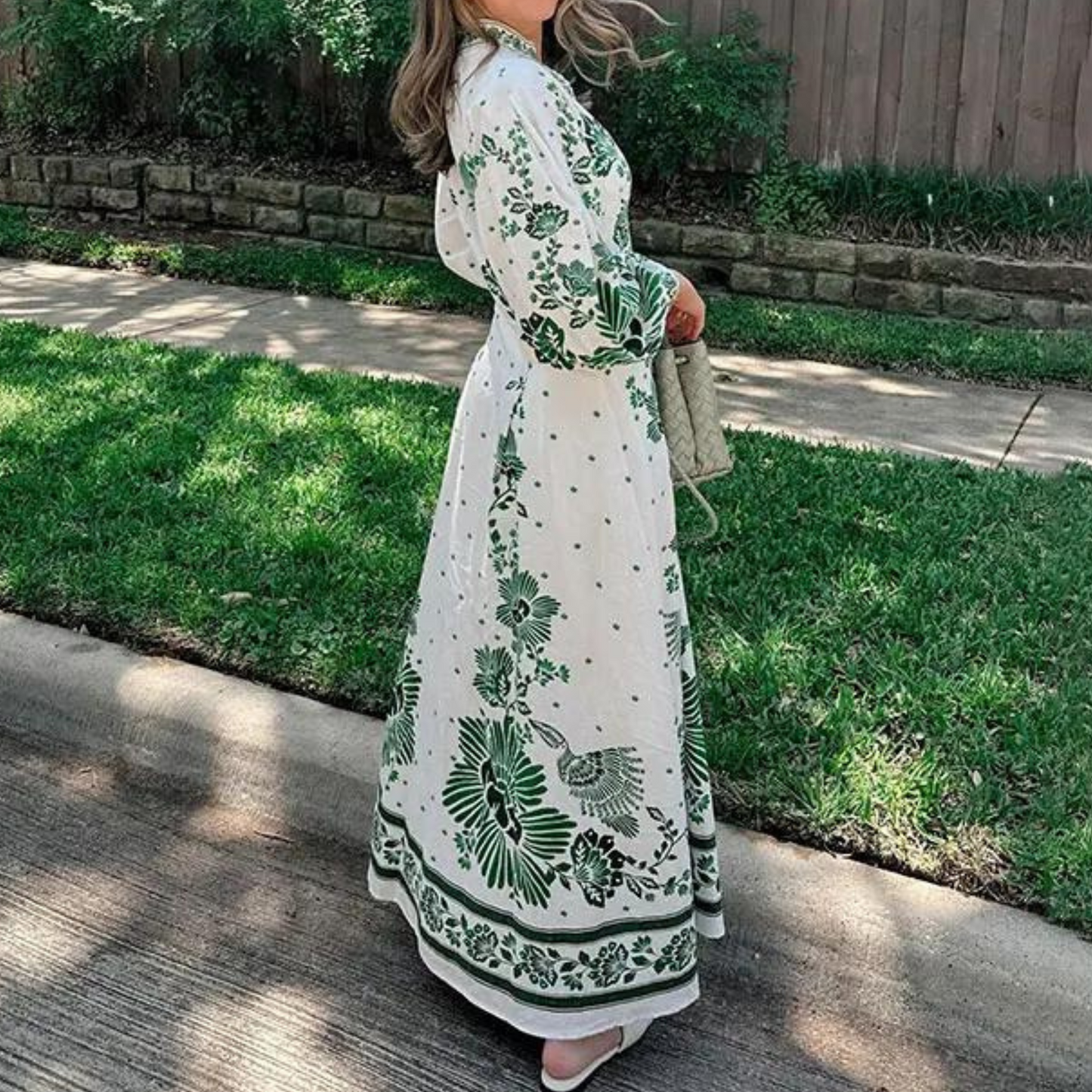 Lenie™| Botanical Maxi Dress