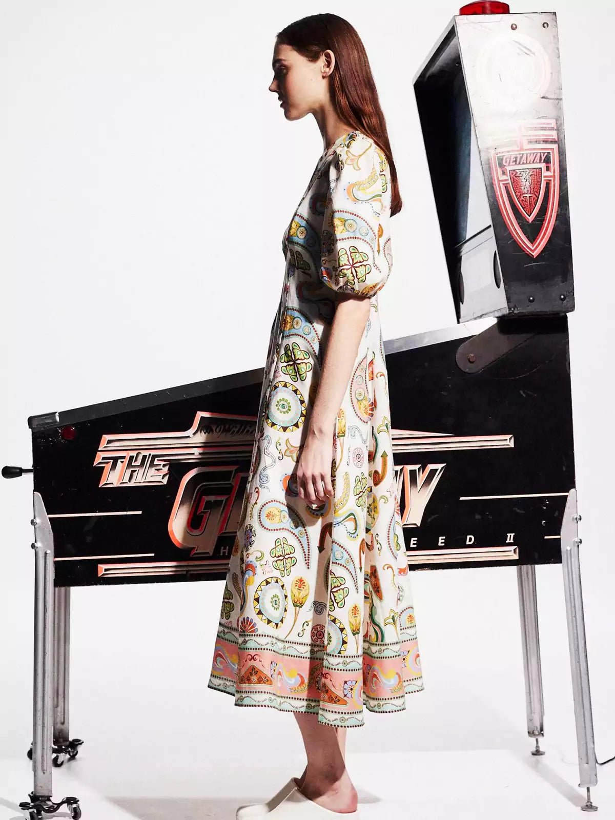 LIZA™|DREAMS PRINTED MIDI DRESS