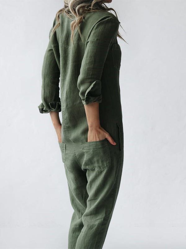 Denie - Long-sleeved jumpsuit