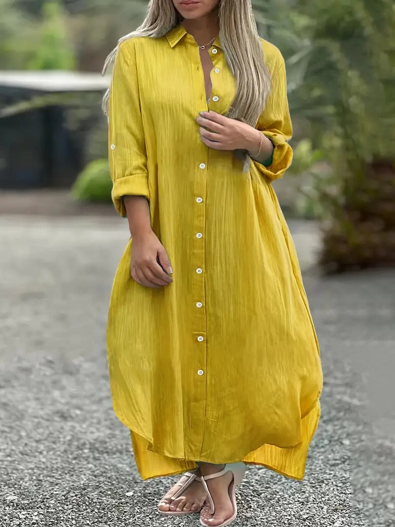 NINA™ | CASUAL SHIRT DRESS