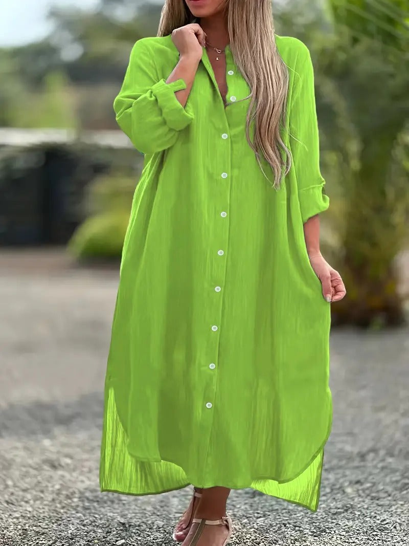 NINA™ | CASUAL SHIRT DRESS