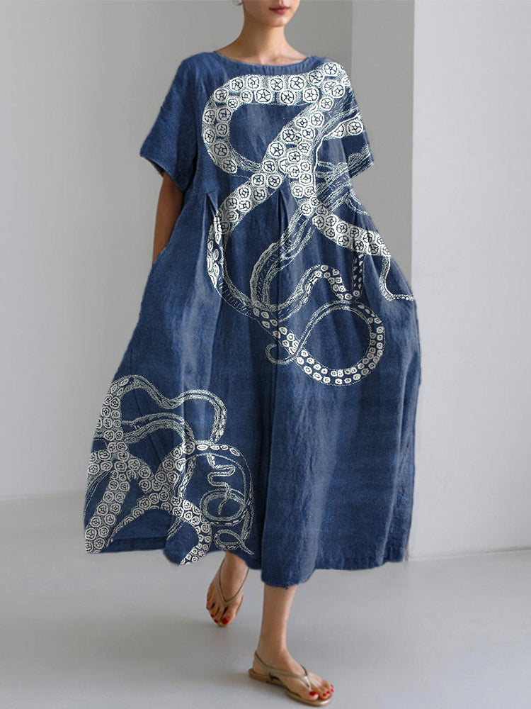 Sunny - Boho Print Loose Dress