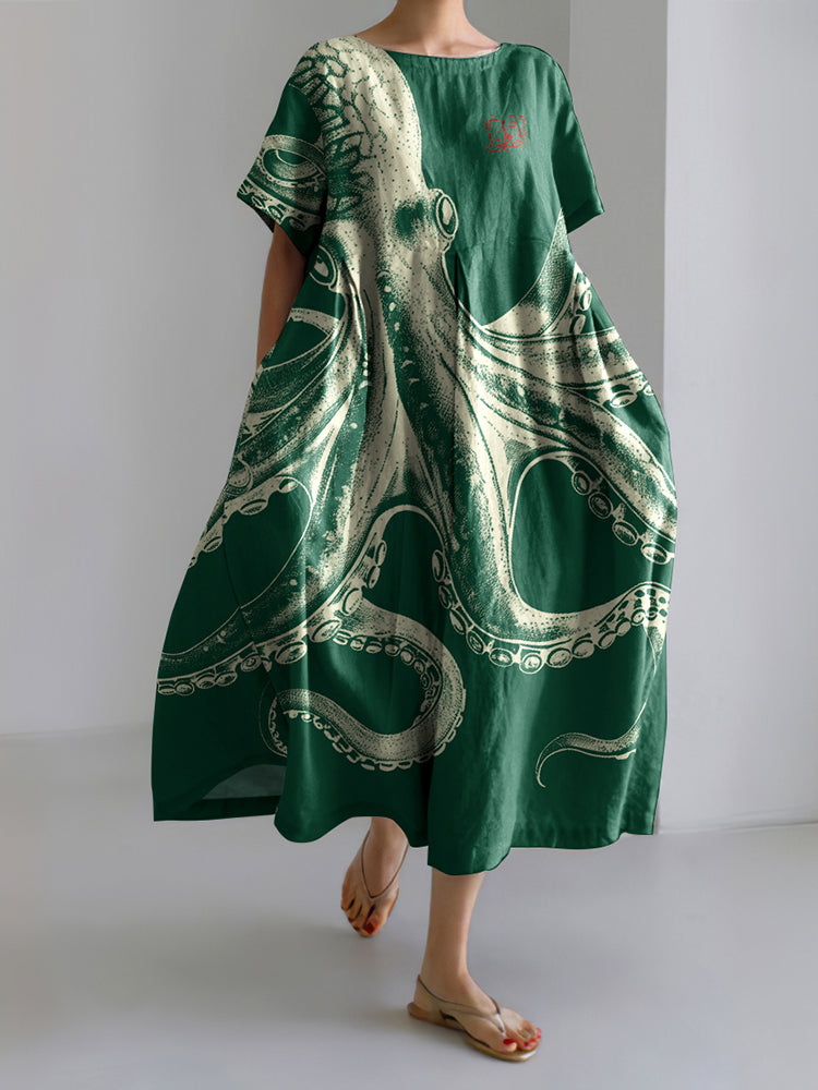 Patty - Boho Print Loose Dress