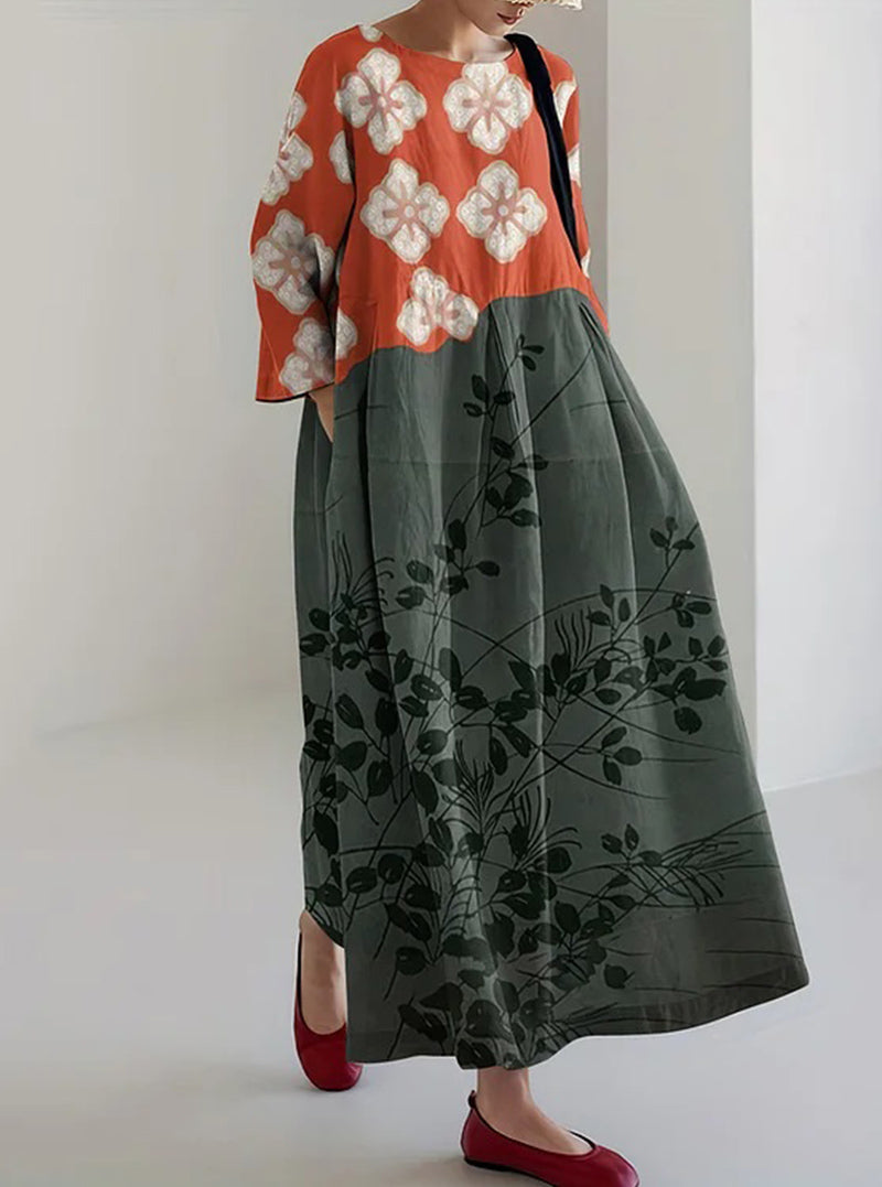 Laraj - Japanese Art Print Dress