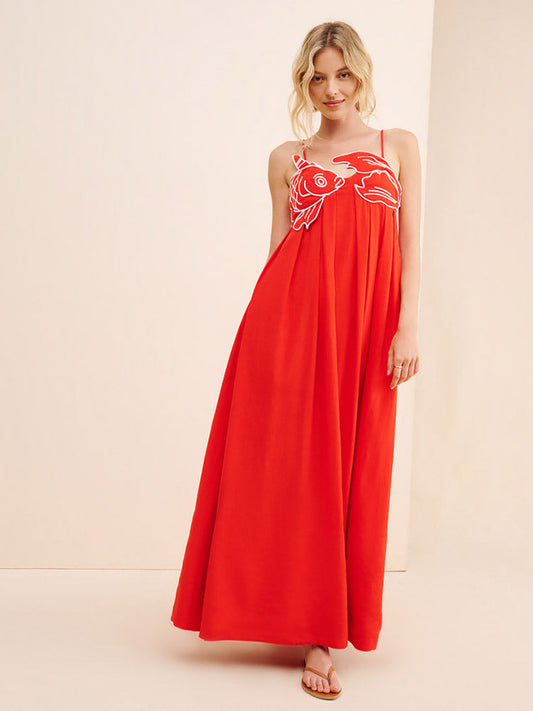 Faye - Loose maxi dress