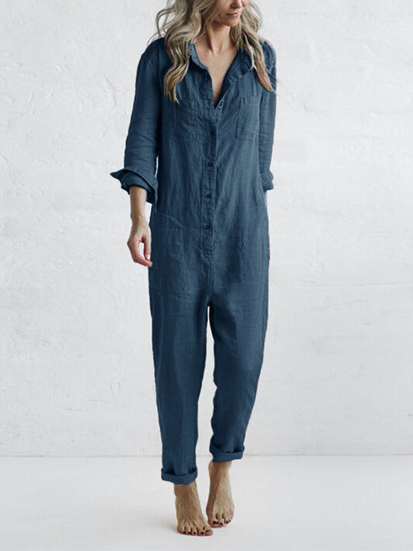 Denie - Long-sleeved jumpsuit