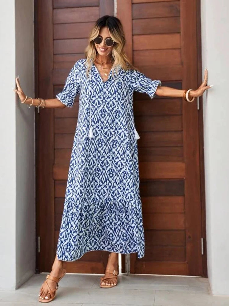 Ridah - Boho Maxi Dress