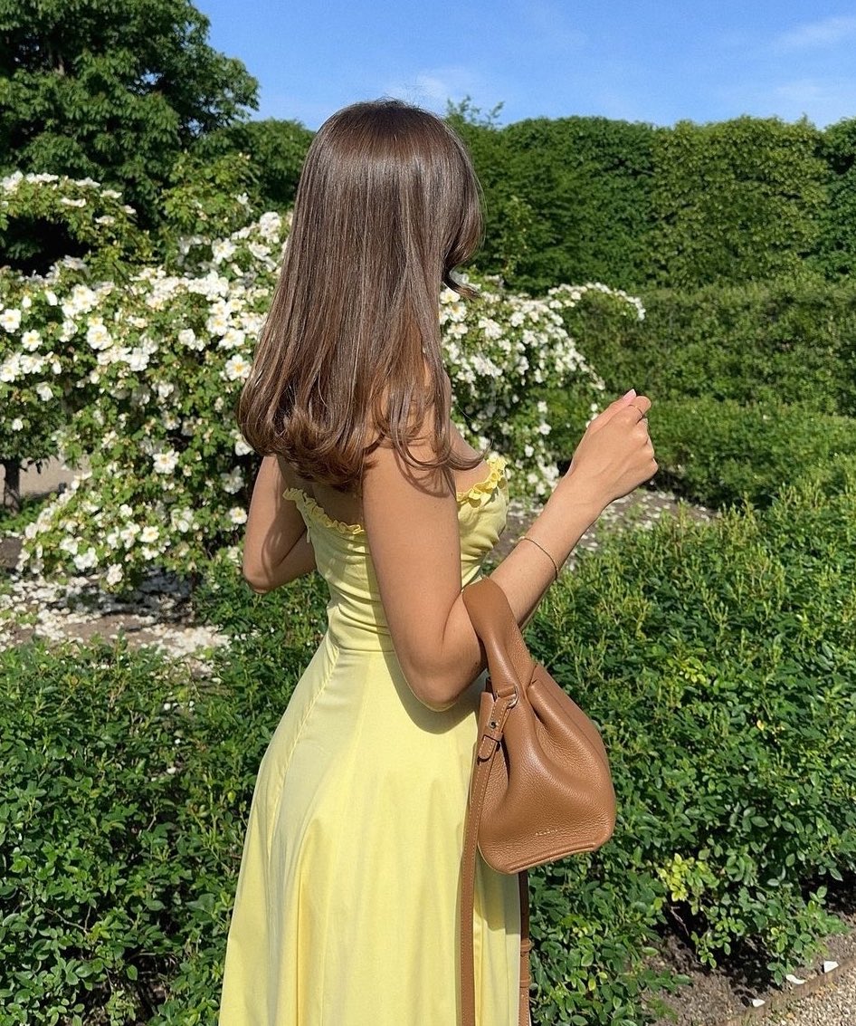 Olive - Sunshine Slit Dress