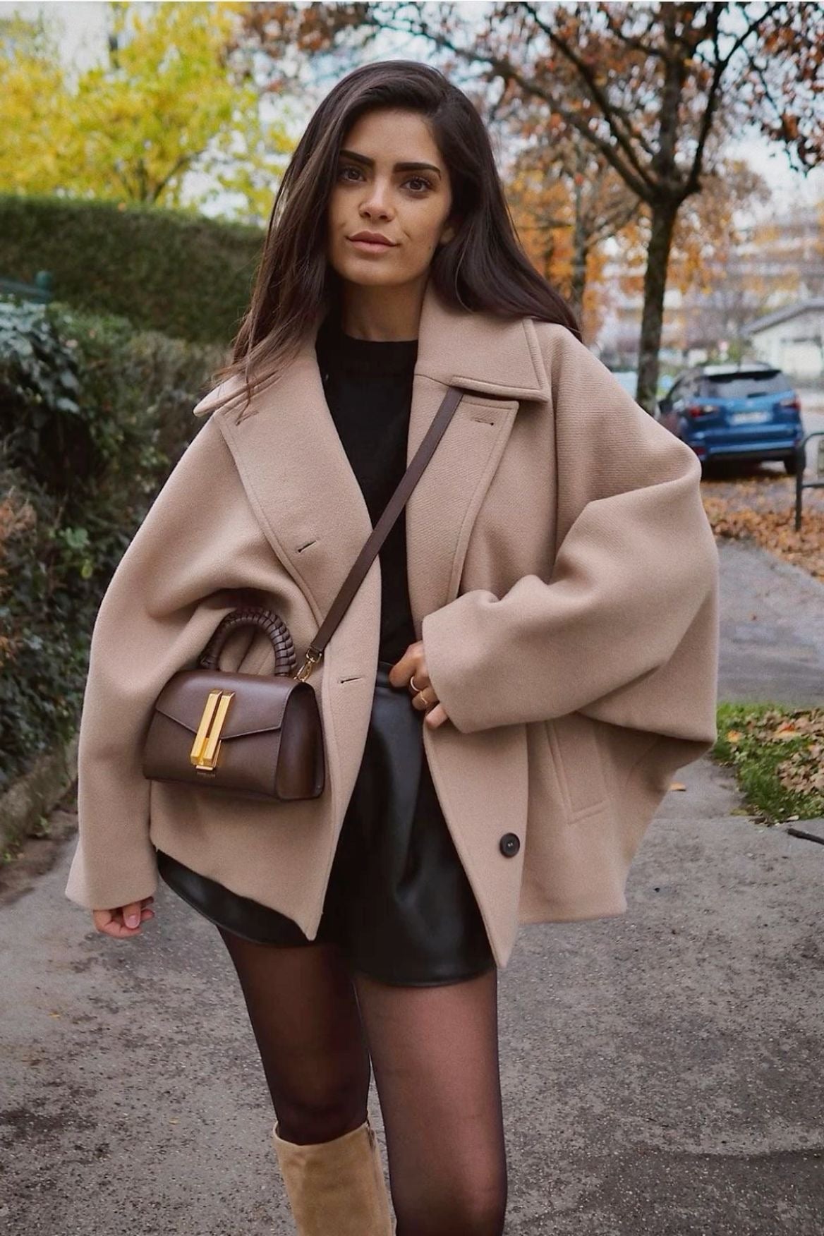 Zoe - Oversized wool coat