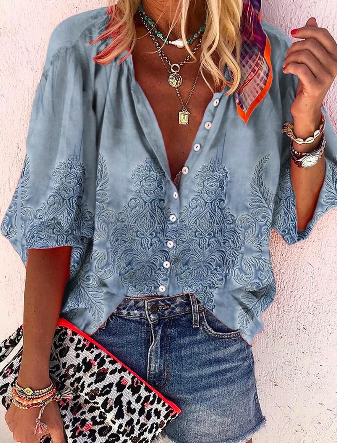 Betie - Boho Chic Bluse