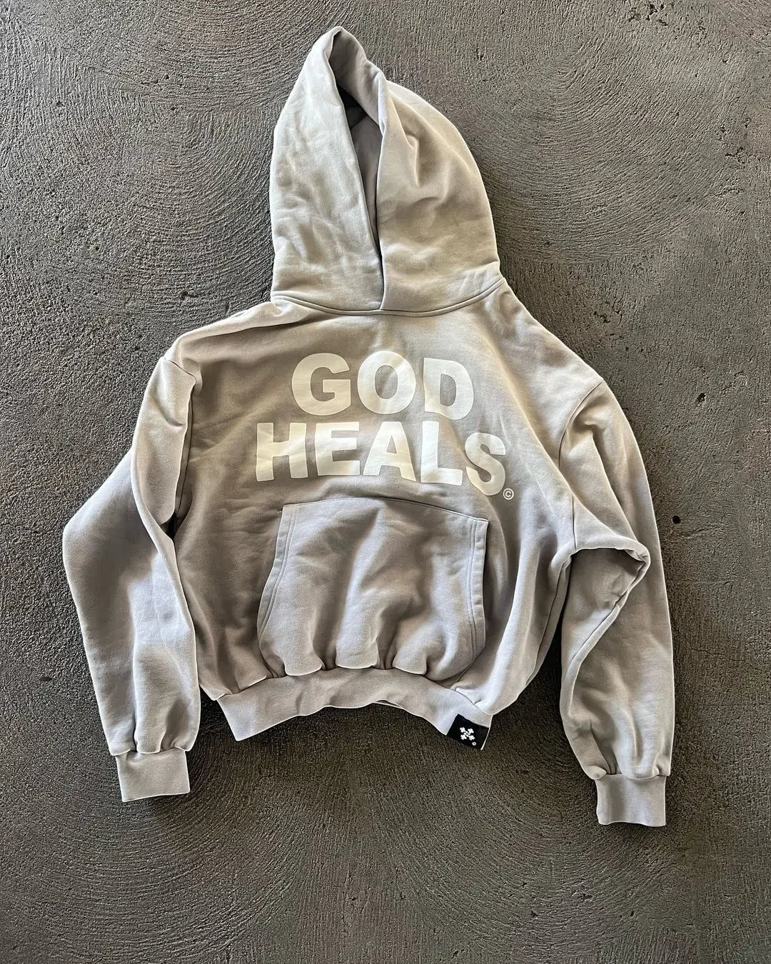 Noela - Vintage Streetwear God heals Printed Oversized Street Hoodies