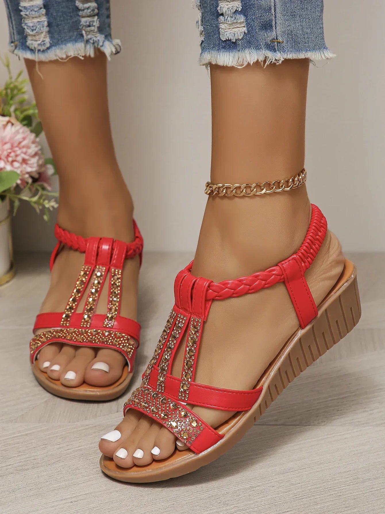 Zinah - Orthopedic Bohemia Wedge Shoes