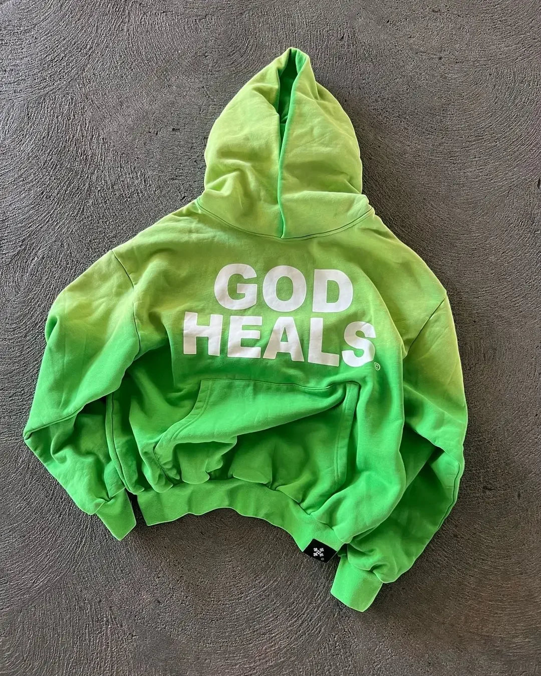 Noela - Vintage Streetwear God heals Printed Oversized Street Hoodies