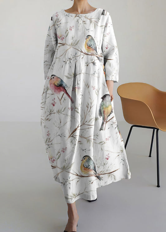 Vina - Japanese Art Print Dress