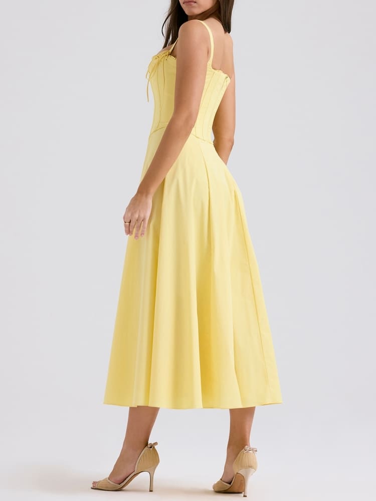 Senna - Sunshine Cotton Midi Sundress