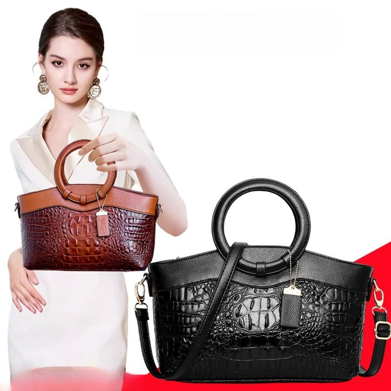 Amy Crocodile leather handbag