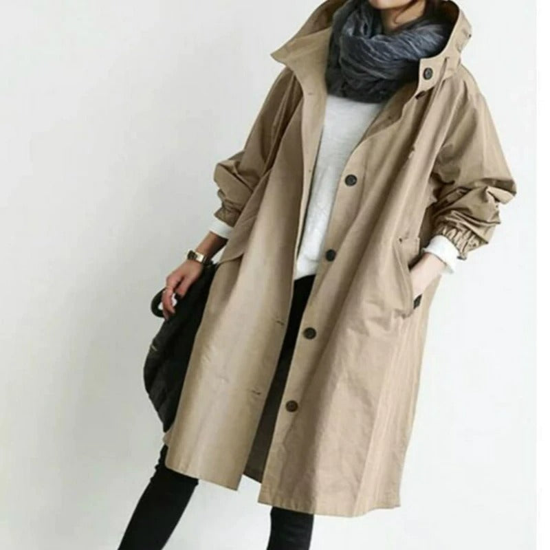 Aliya - Water-Repellent Coat