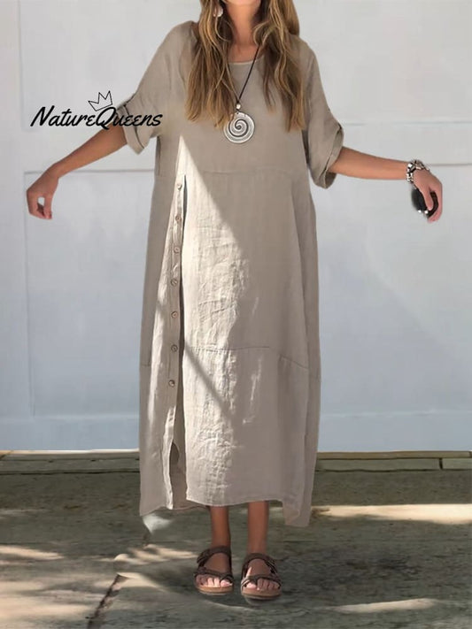 Wema - Linen Cotton Dress