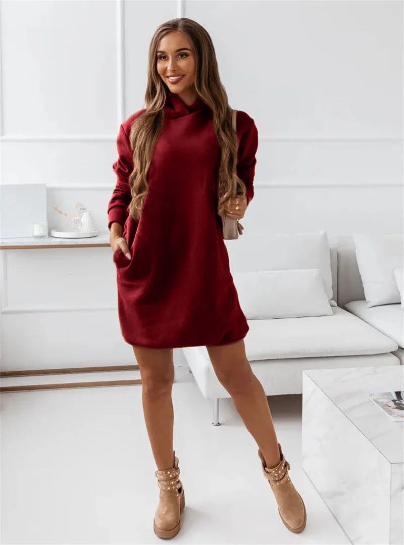 Vivi - Stylish Hooded Dress