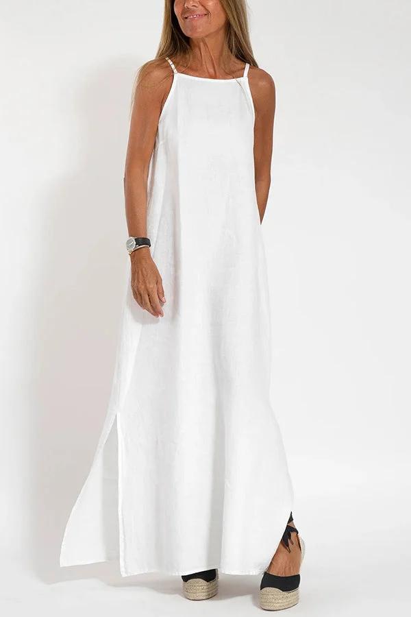 LINA SLEEVELESS MAXI DRESS