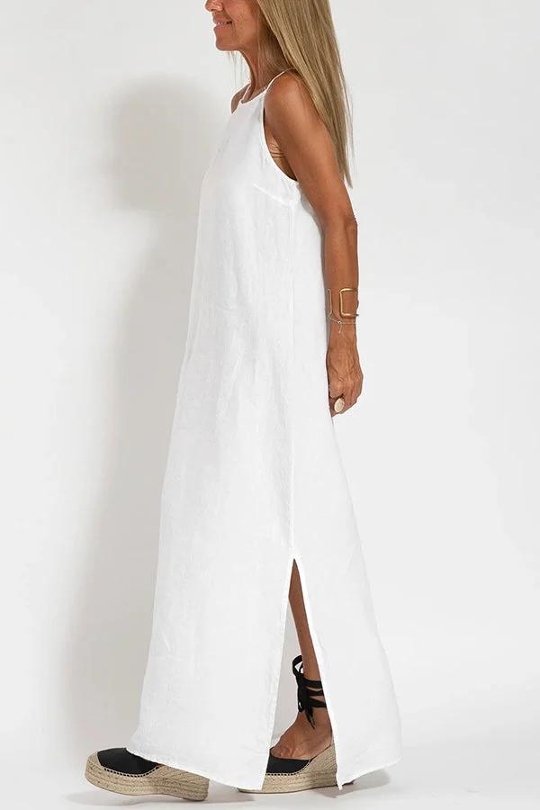 LINA SLEEVELESS MAXI DRESS