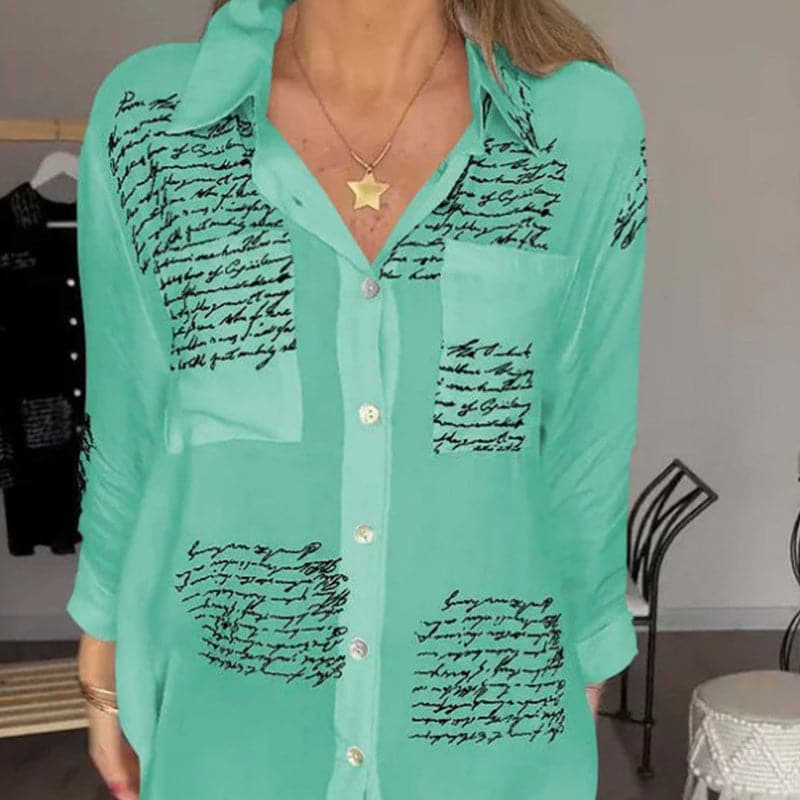 ERIN™| FASHIONABLE PRINTED LONG SLEEVE SHIRT