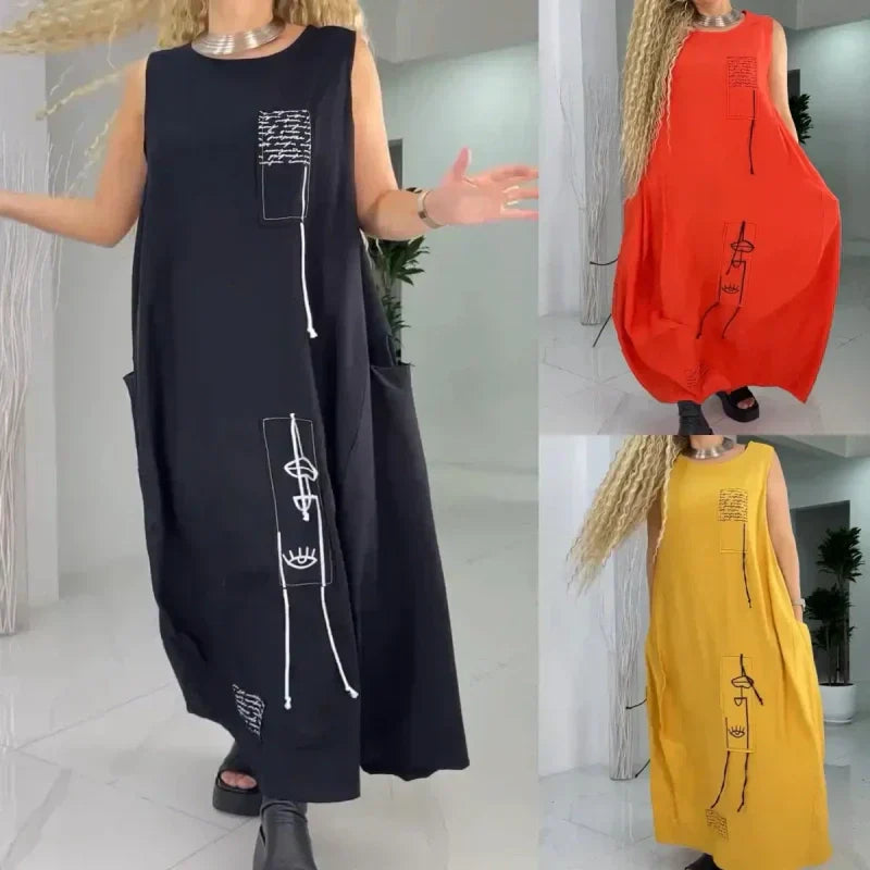 Vera - Sleeveless maxi dress