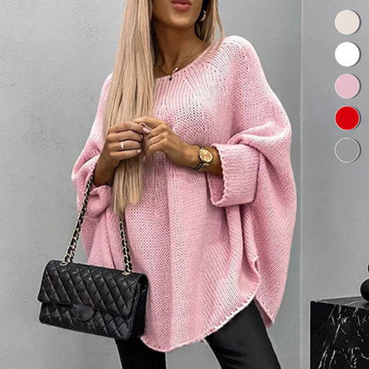 SALLY™| WOMENS ELEGANT KNITTED CAPE SWEATER